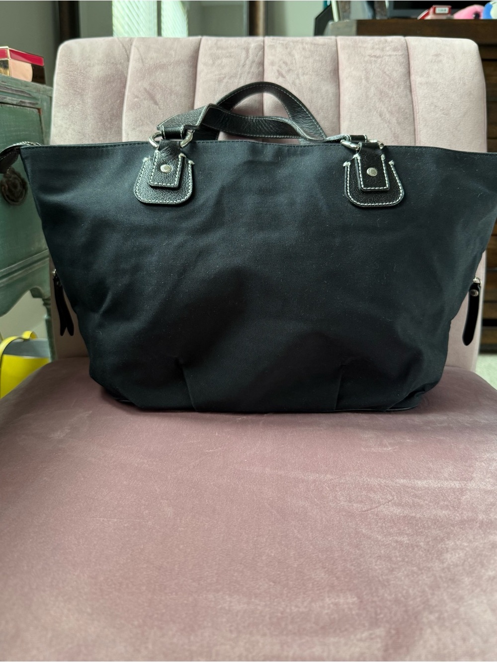 Burberry Blue Label Black Tote Bag - Picture 3 of 15